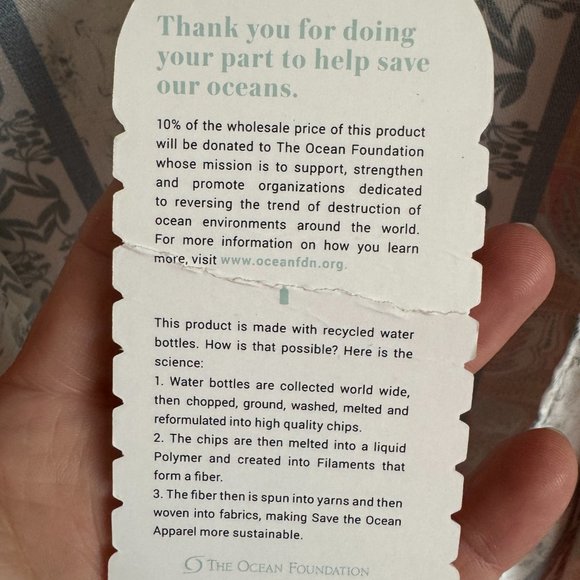 NWT! Save the Ocean Kimono - Picture 4 of 7